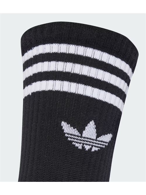 3s crew 3p ADIDAS ORIGINAL | JV7402BLACK/BLACK